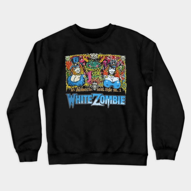 White Zombie Band news 9 Crewneck Sweatshirt by endamoXXM